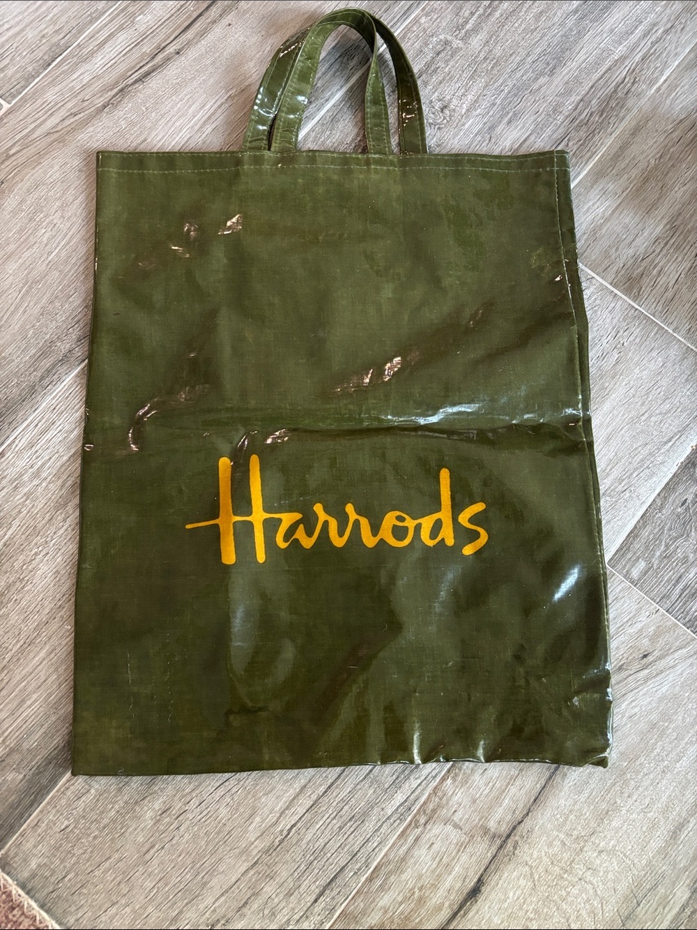 Vintage Harrods Tote Bag